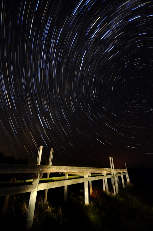 Startrails.jpg - Lake Modewarre, Vic.